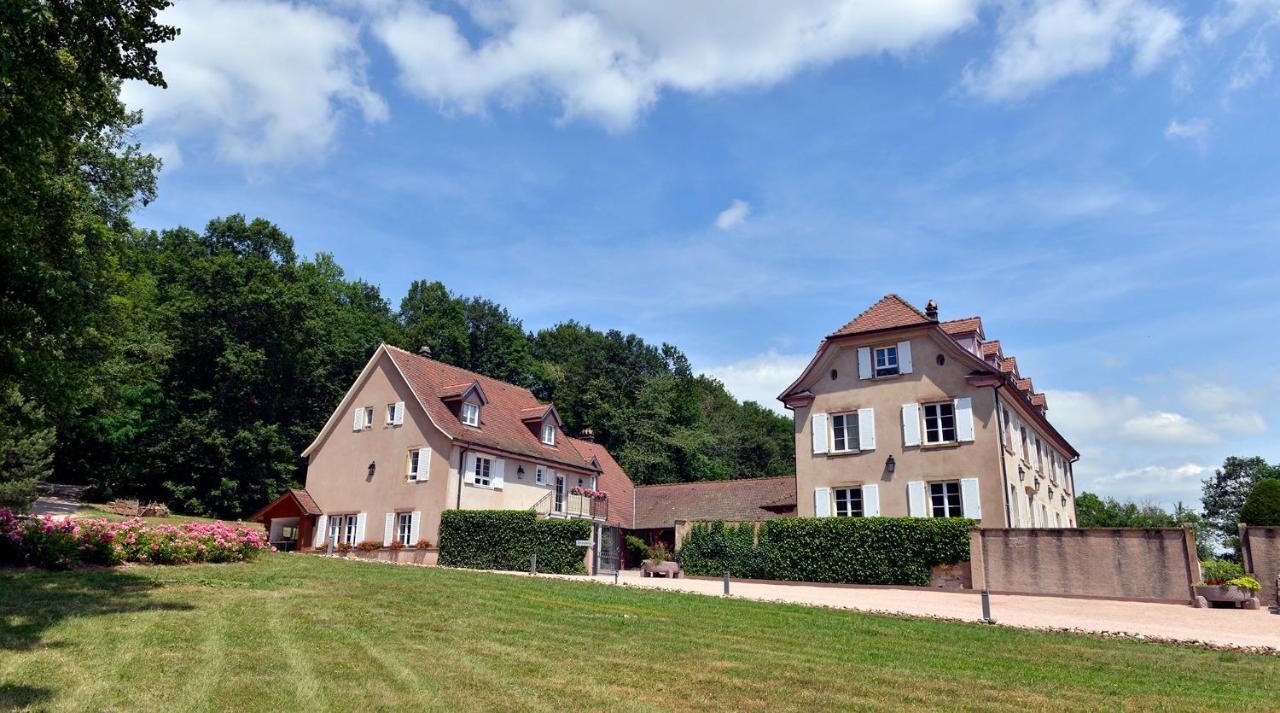 Maison D'Hotes Les Jardins De Madeleine Bernardvillé Exterior foto