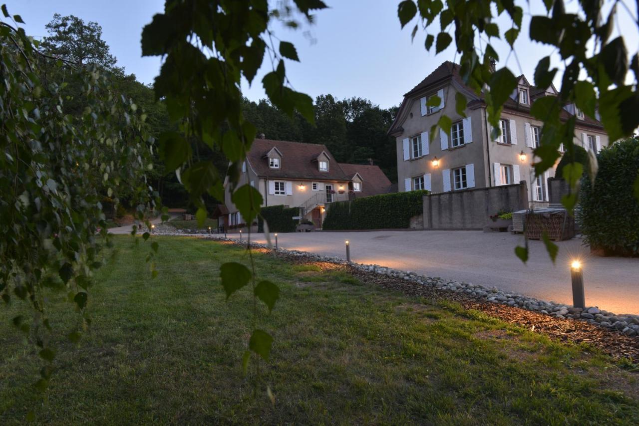 Maison D'Hotes Les Jardins De Madeleine Bernardvillé Exterior foto