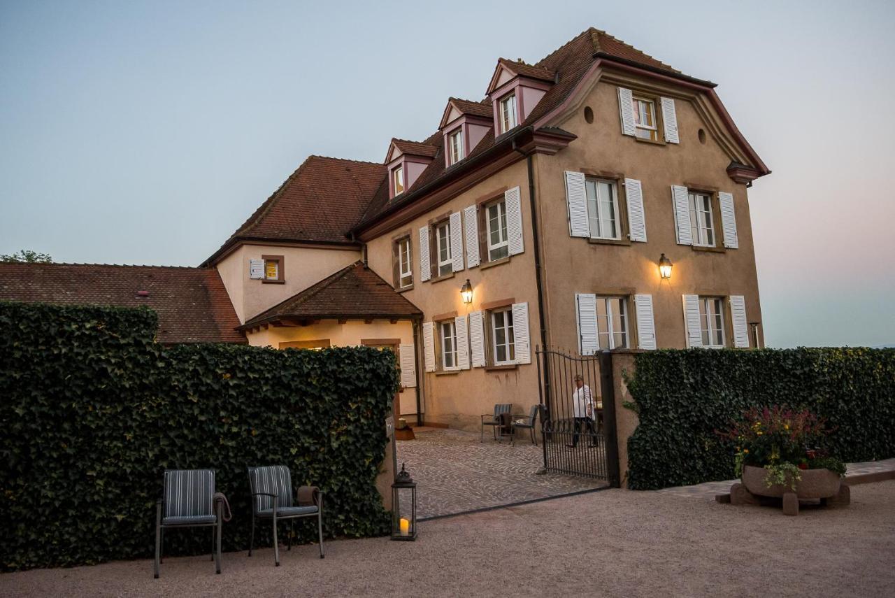 Maison D'Hotes Les Jardins De Madeleine Bernardvillé Exterior foto