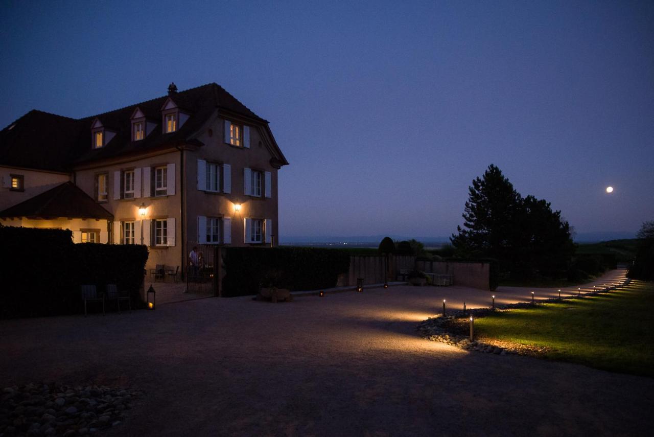 Maison D'Hotes Les Jardins De Madeleine Bernardvillé Exterior foto